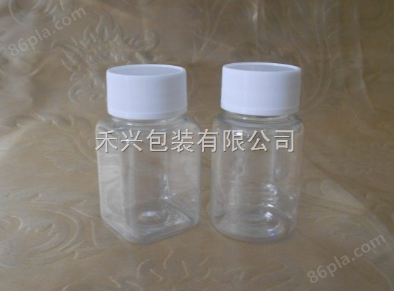 供应15ml---80ml透明药瓶 圆形保健瓶.PET塑料制品