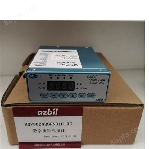 山武AZBIL质量流量控制器MQV0050CSSN01010C
